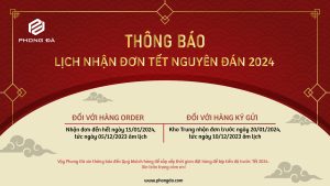 Lịch nhận đơn Tết Nguyên Đán 2024